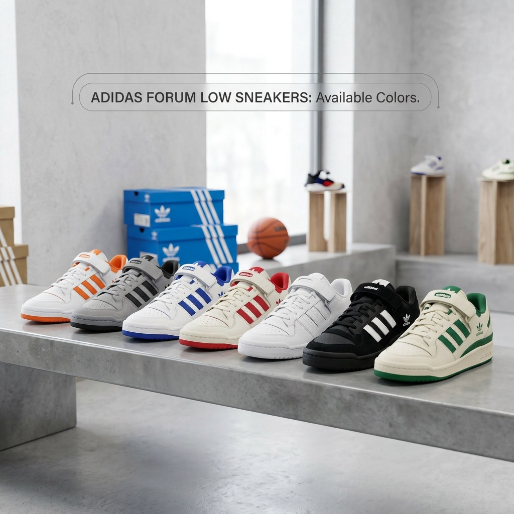 Tênis Adidas Forum Low White Royal