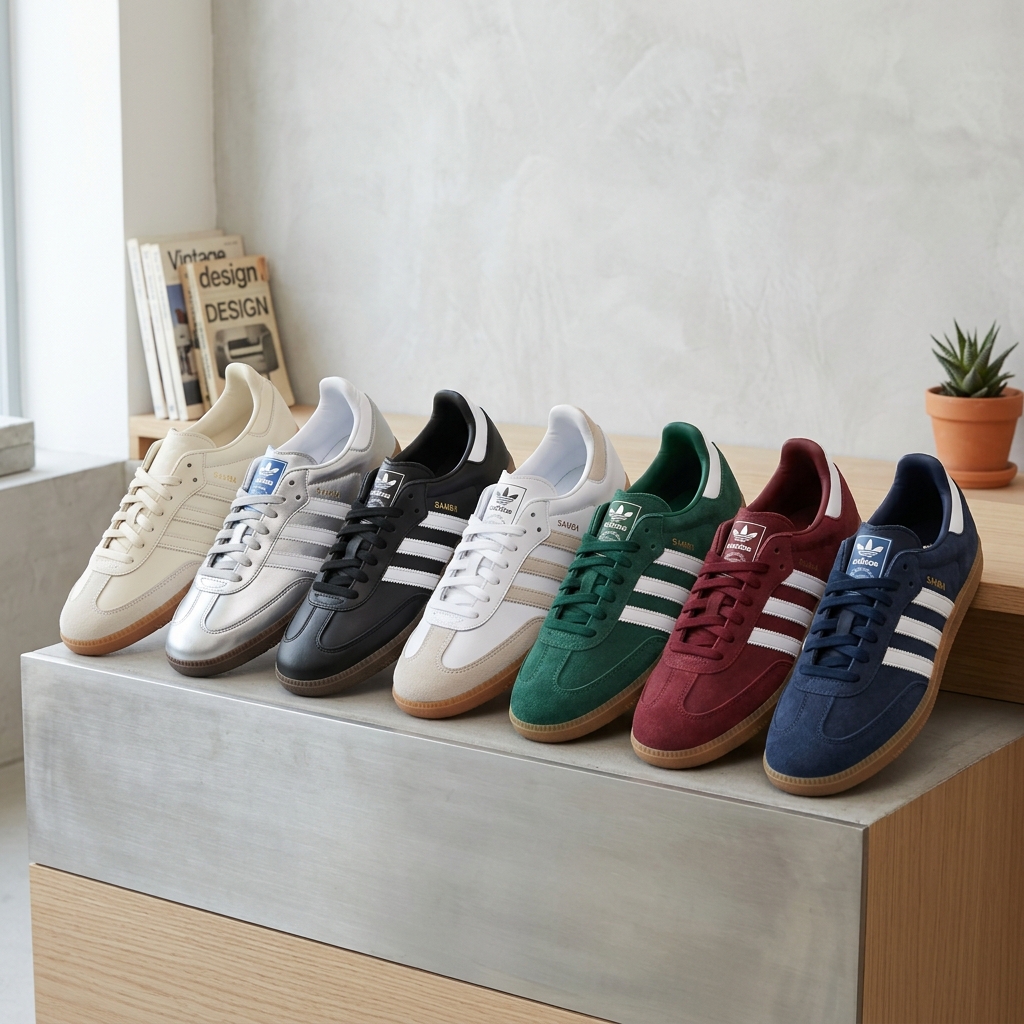 Tênis Adidas Samba OG Black White