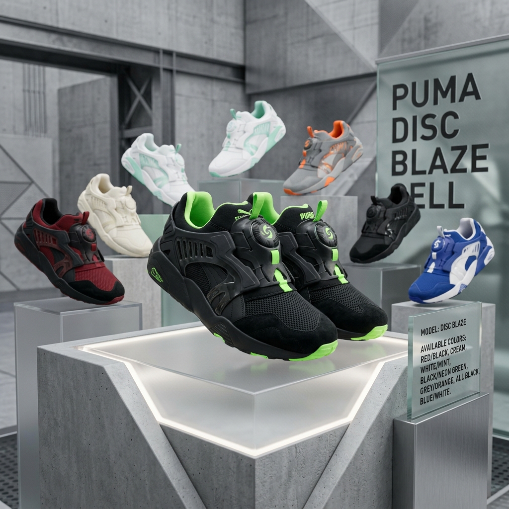 Tênis Puma Disc Blaze Cell White