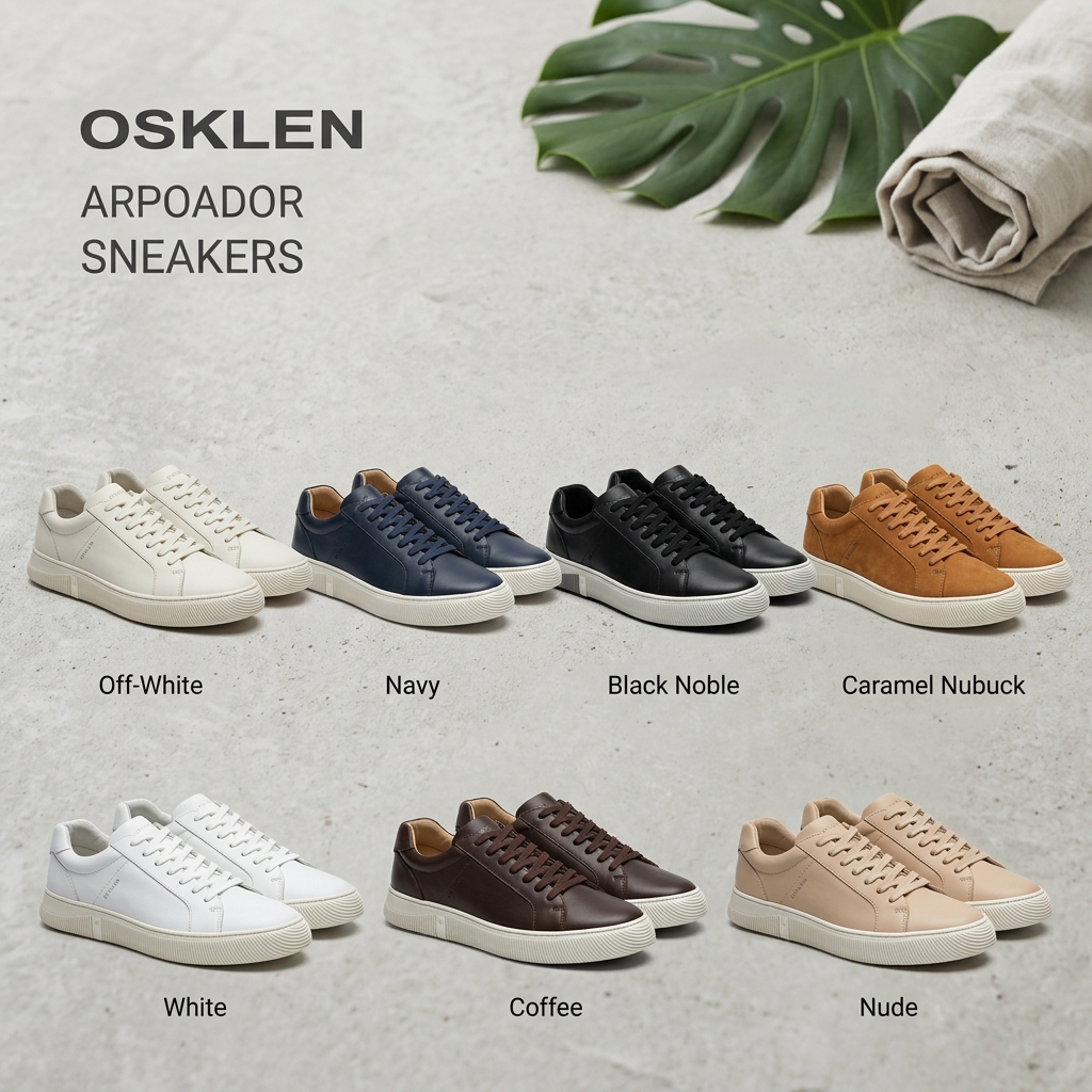 Tênis Osklen Arpoador Leather Black