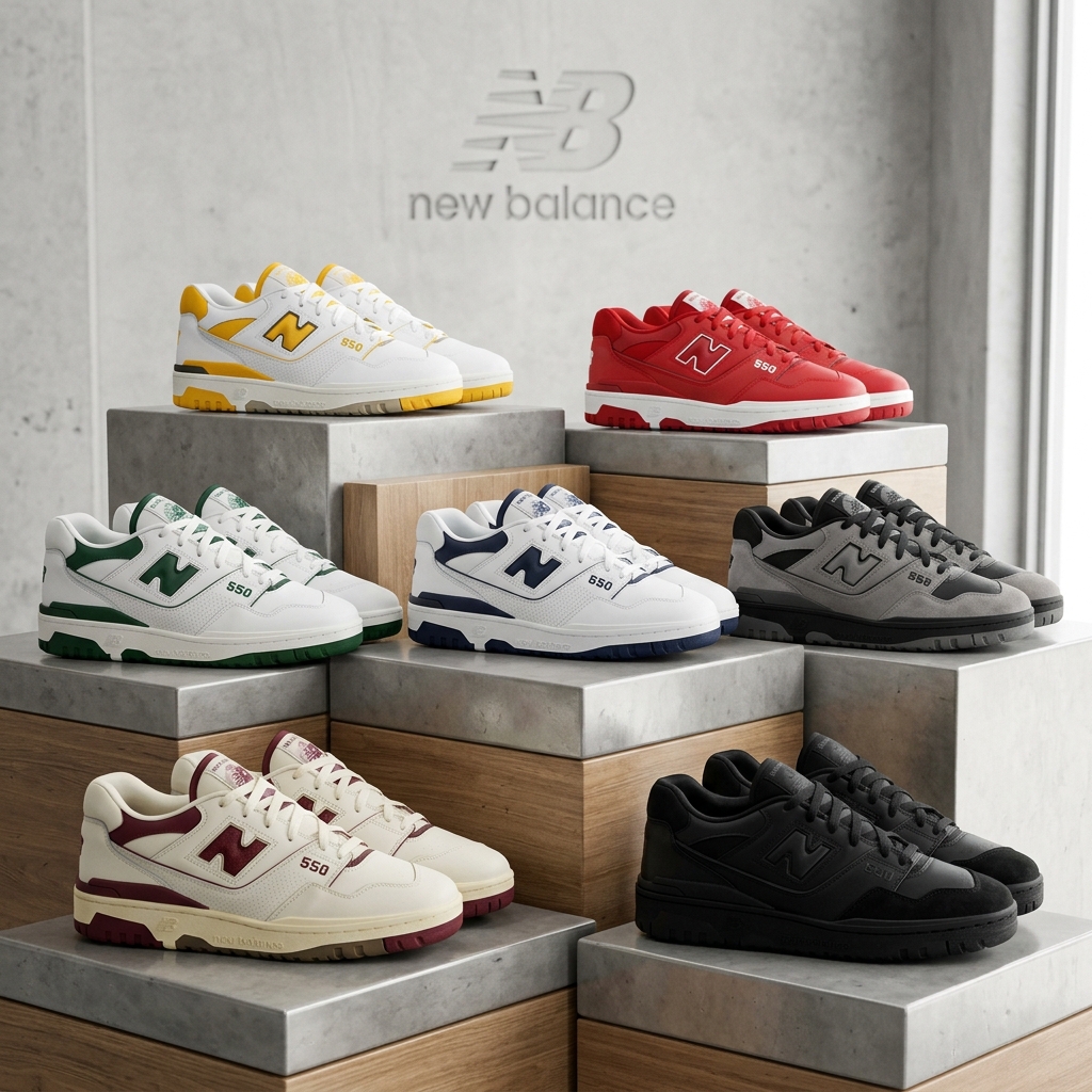 Tênis New Balance 550 White Green