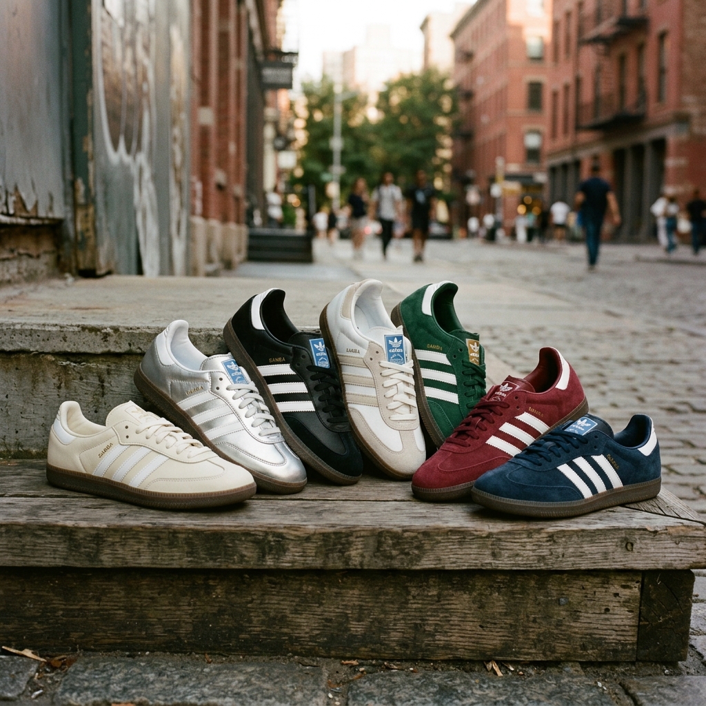 Tênis Adidas Samba OG Black White