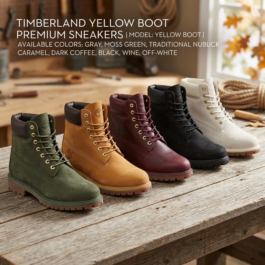 Tênis Timberland Yellow Boot Premium