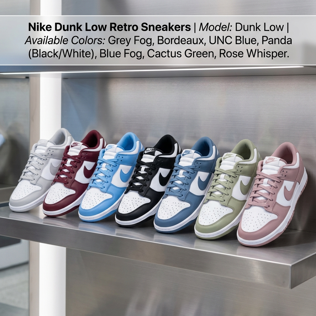 Tênis Nike Dunk Low Retro Panda