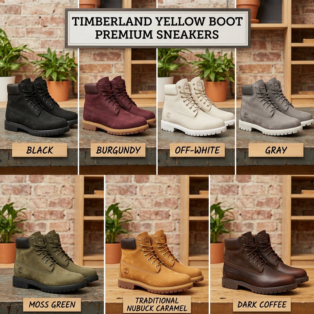 Tênis Timberland Yellow Boot Premium