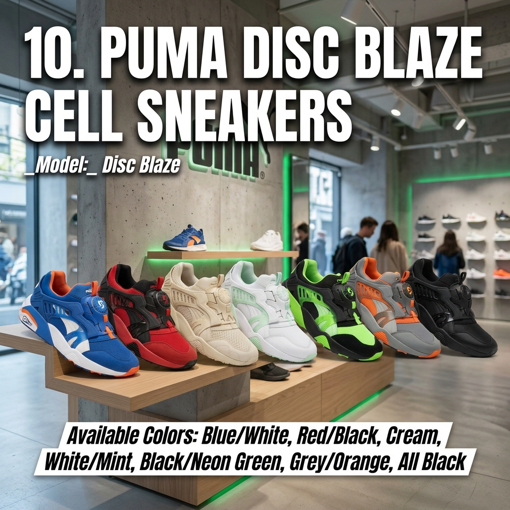 Tênis Puma Disc Blaze Cell White