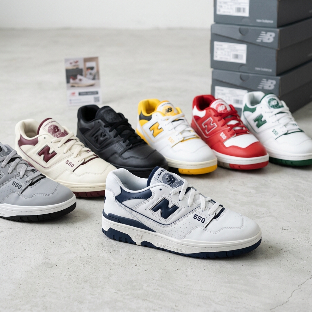 Tênis New Balance 550 White Green