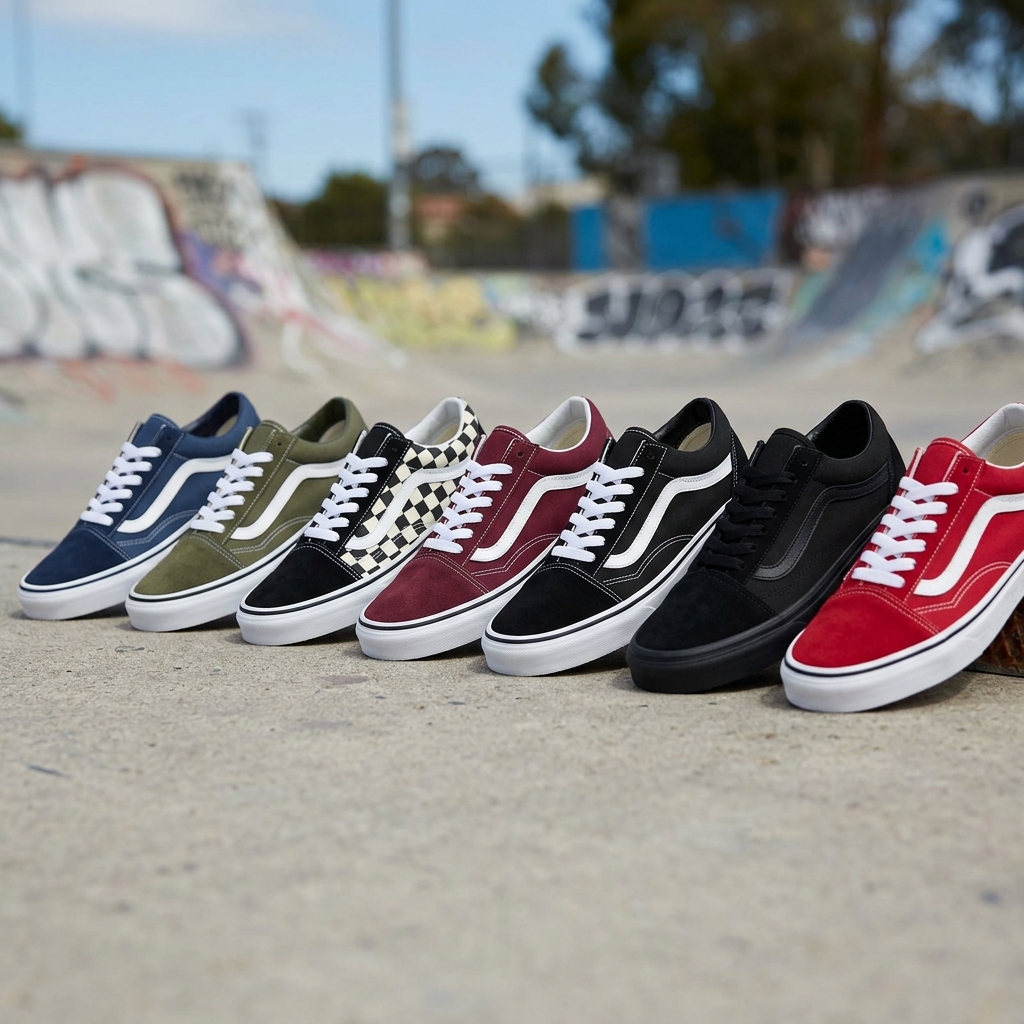 Tênis Vans Old Skool Black White