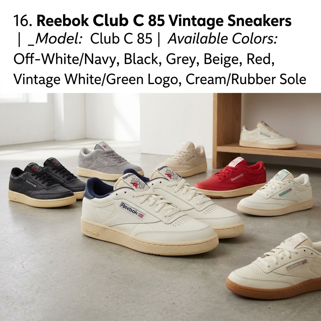 Tênis Reebok Club C 85 Vintage