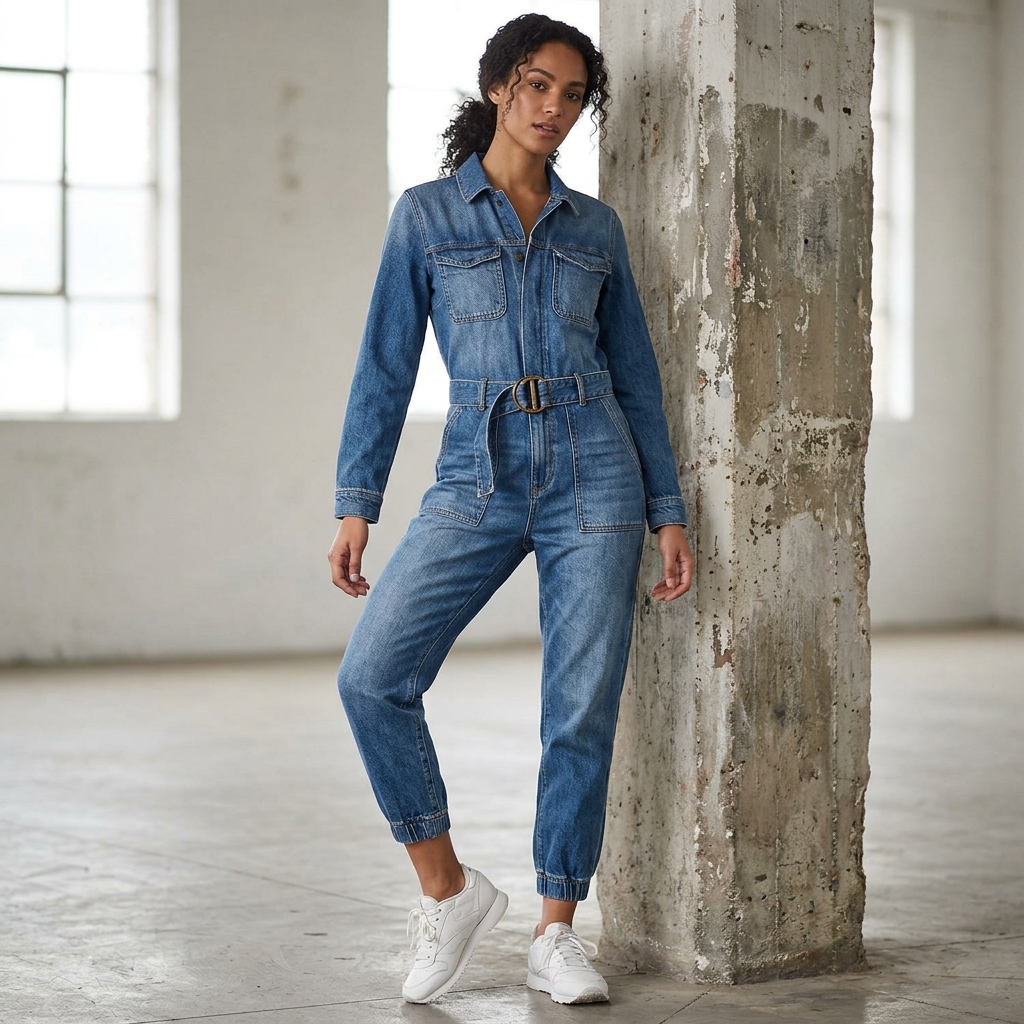 Calça Wide Leg Jeans Premium Destroyed
