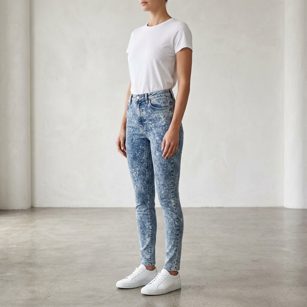 Macacão Jeans Jogger Cinto Fivela
