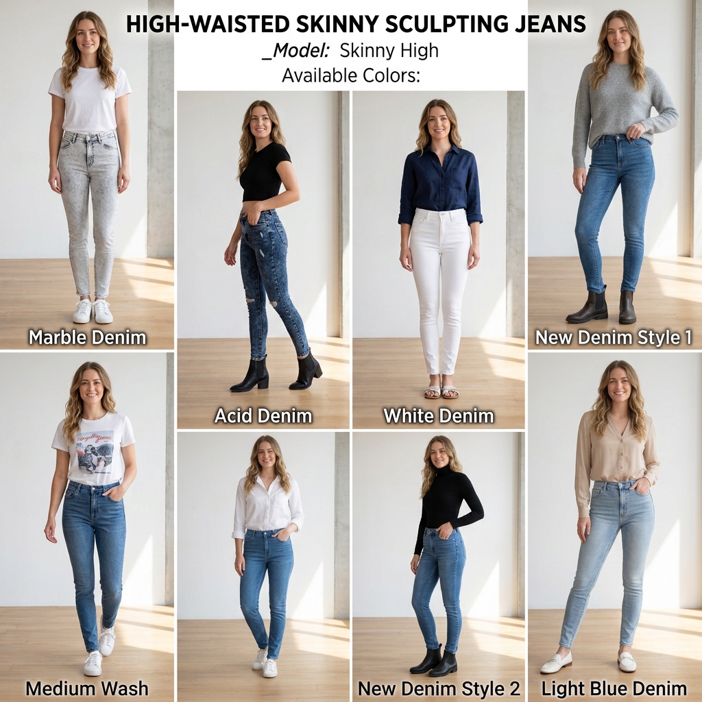 Salopete Jeans Feminina com Bolsos