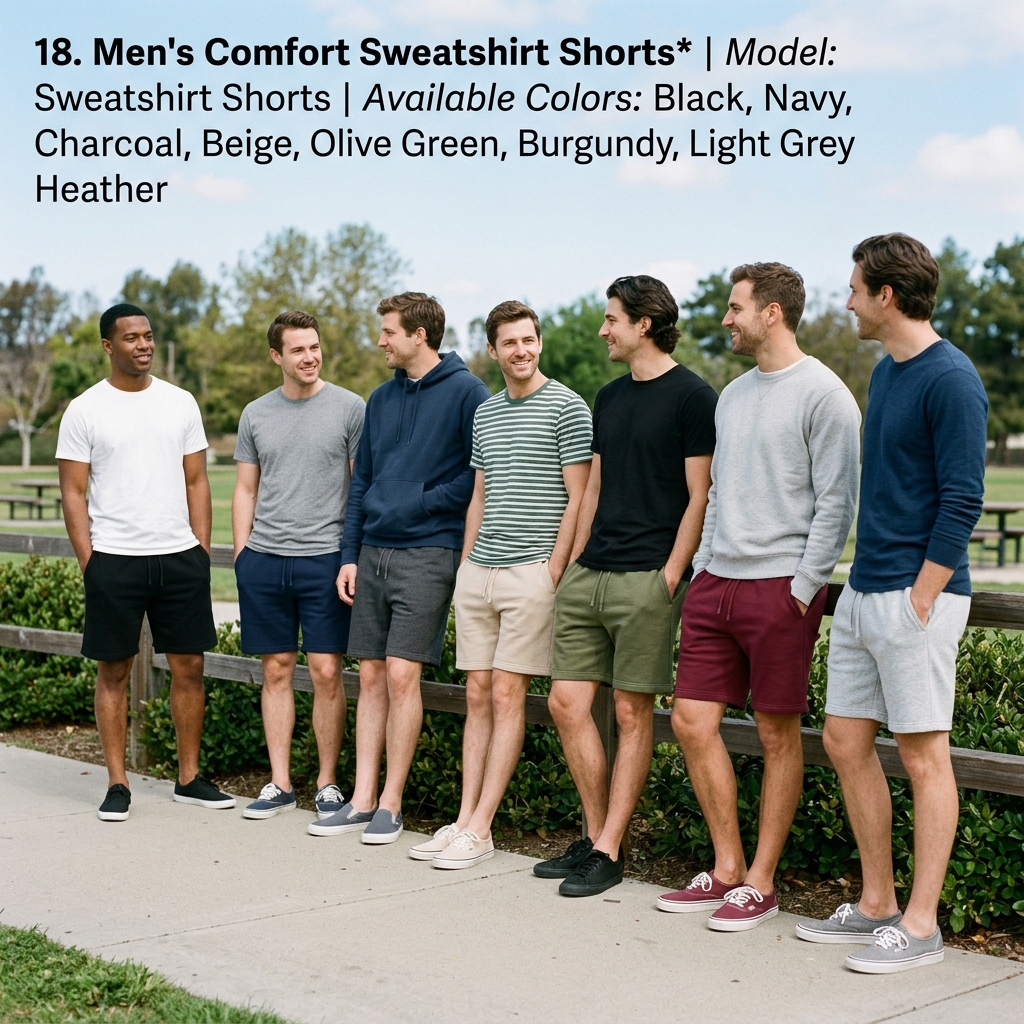 Bermuda Moletom Masculina Comfort