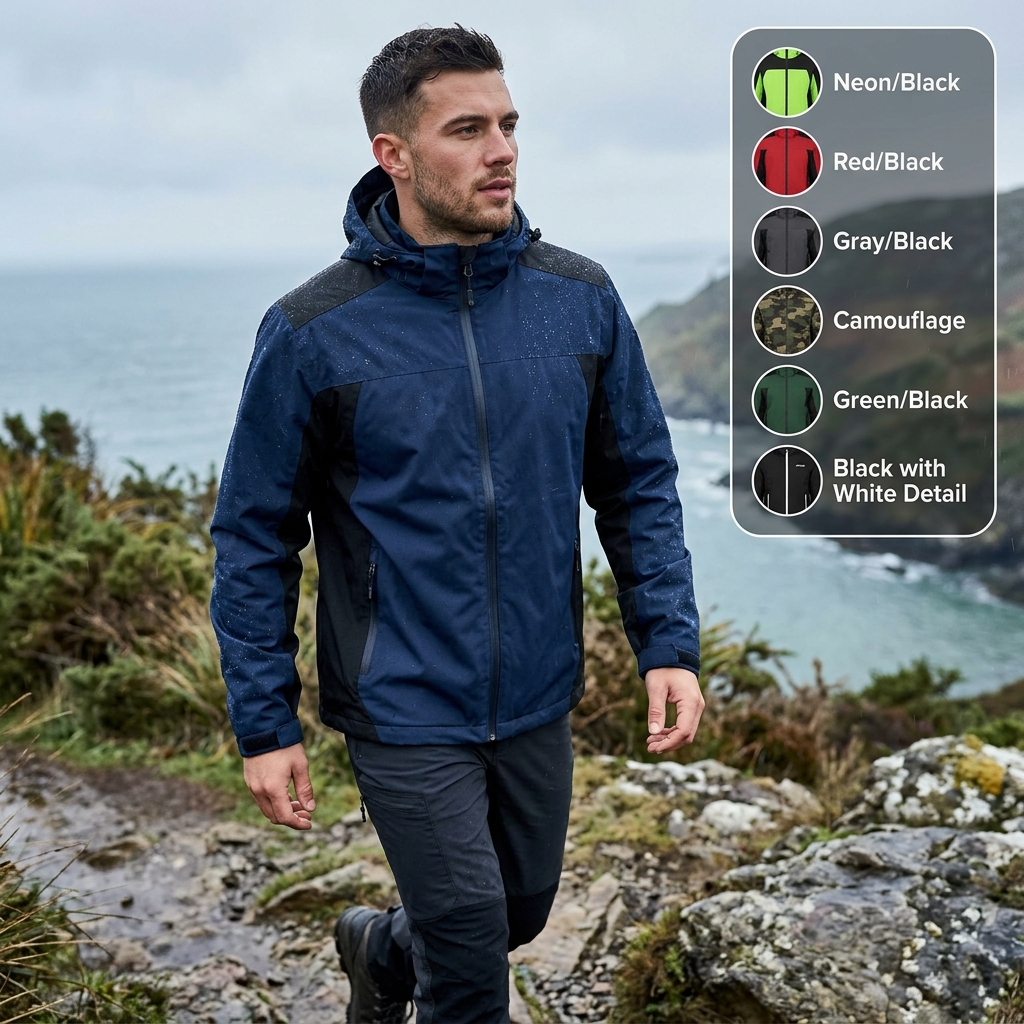 Jaqueta Corta Vento Masculina Impermeável