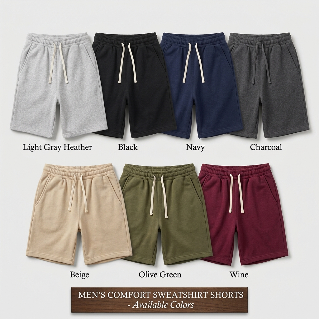 Bermuda Moletom Masculina Comfort