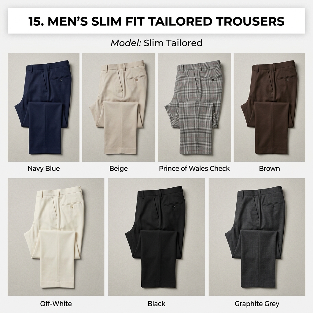 Calça Alfaiataria Slim Fit Masculina