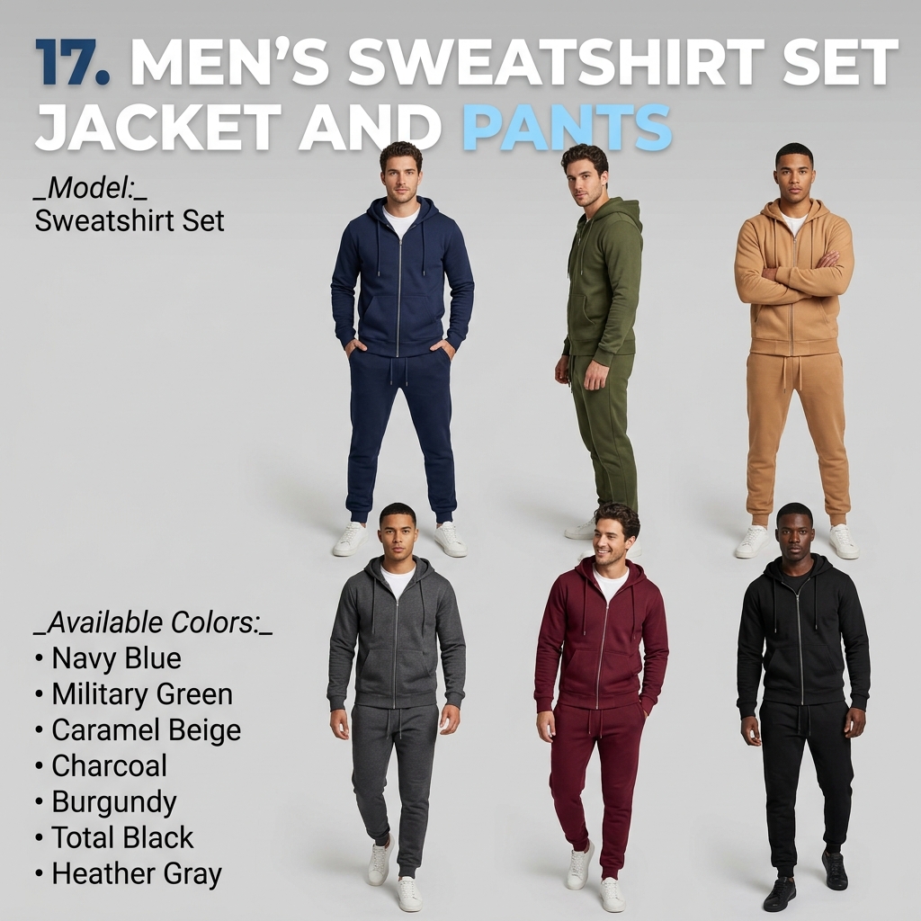 Conjunto Moletom Masculino Casaco e Calça