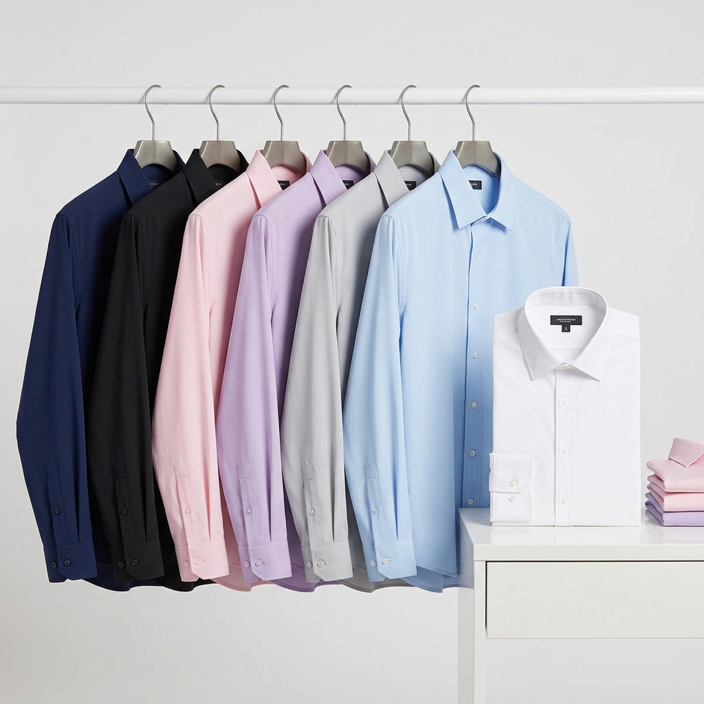 Camisa Social Microfibra Sem Passar Slim